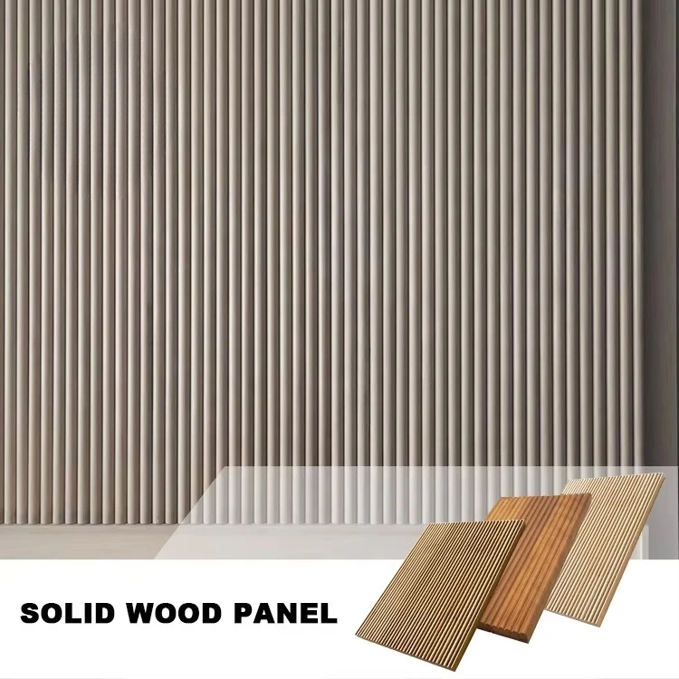 Wood Wood Interior Background Wall Decoration Board Board Modern Poplar Cladding Wall Panel