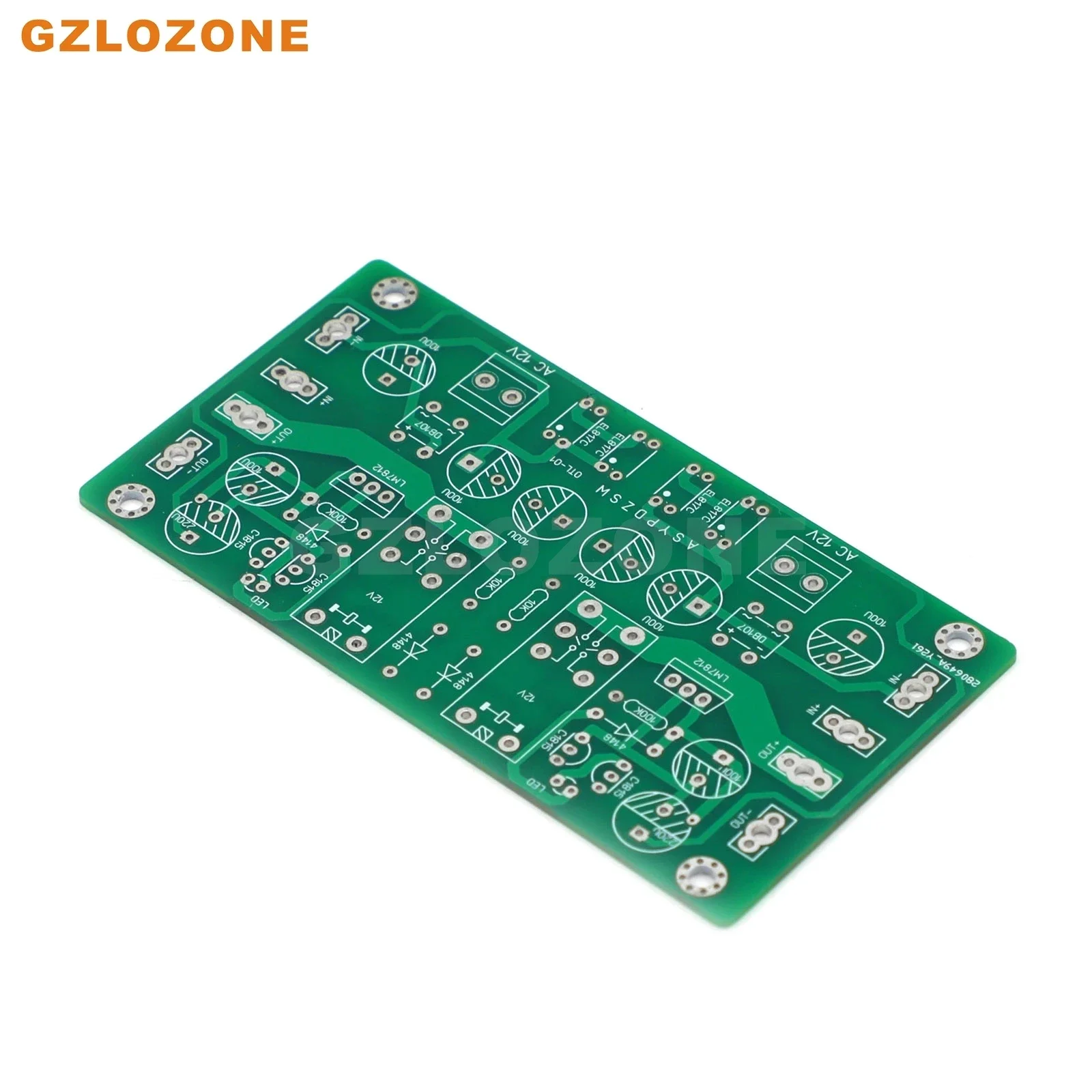 OTL-01 ステレオ OTL スピーカー遅延保護光電 SPK 保護ベア PCB A21SE