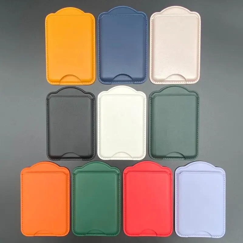 حاوية بطاقات مغناطيسية فائقة المرونة لهاتف 16 15 Pro Max، Galaxy S25 S24 Ultra Leather Wallet #3