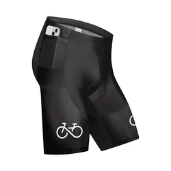 2025 Pro Team Cycling Shorts Pocket Mountain Bike Breathable Mens 9D Gel Padded Ropa Bicycle Pants