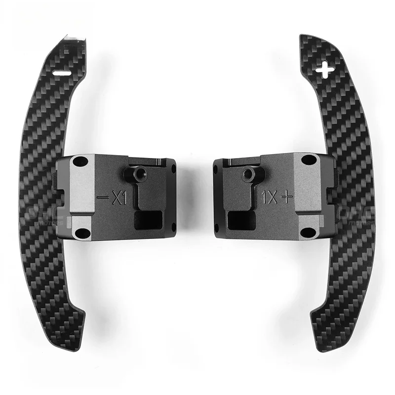 Quick Release Carbon Fiber Magnetic Steering Wheel Paddle Shifters N/GT I30N Ko N Elantra N Veloster - view 4