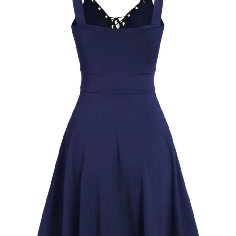 2025 Summer New Women Black Dresses Buckled Lace Up Midi Dress Solid Fashion High Waist V-Neck Sleeveless Party Punk Style Dress