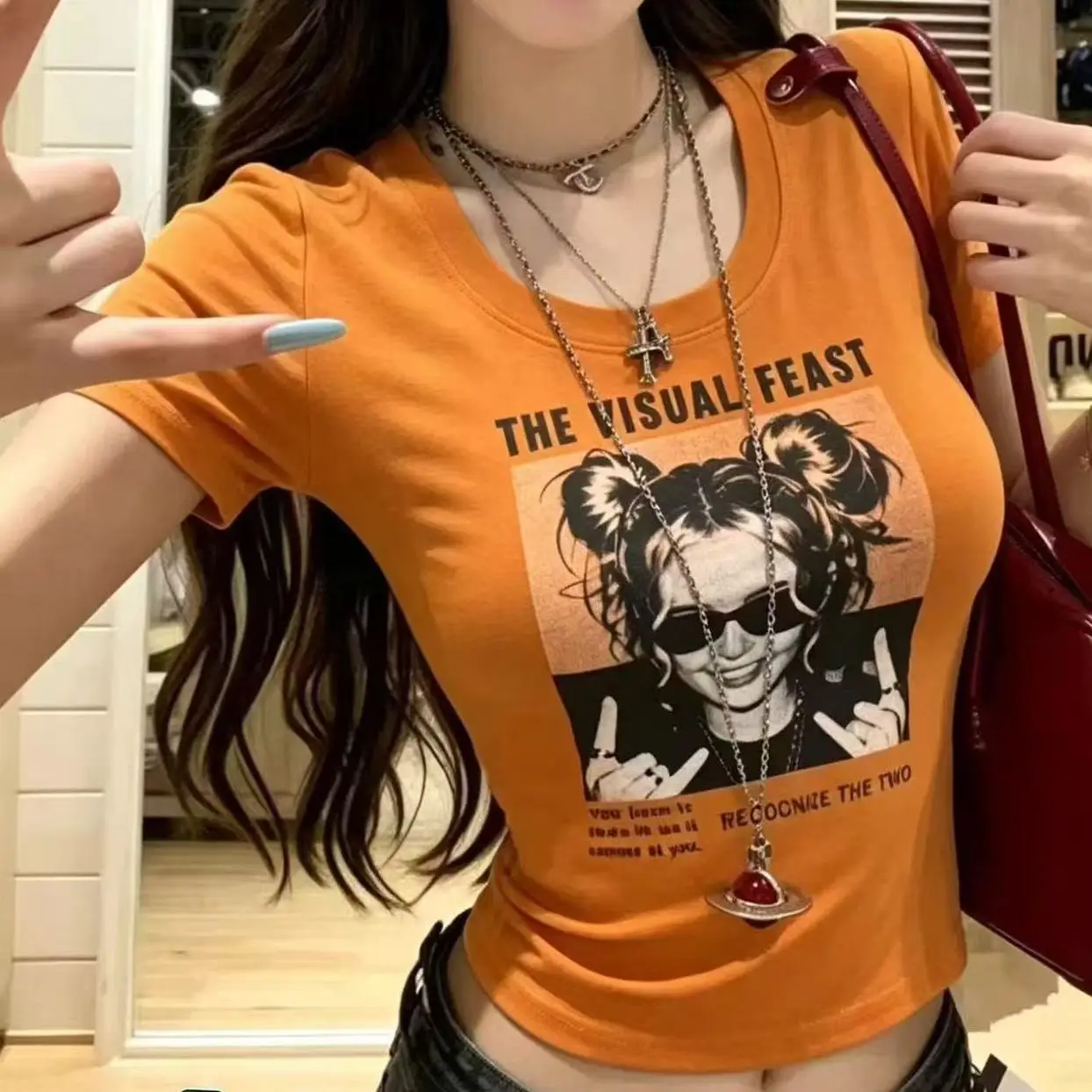 SYsYouthfully American Retro S - огляд і ціна T Shirt Tight Fit