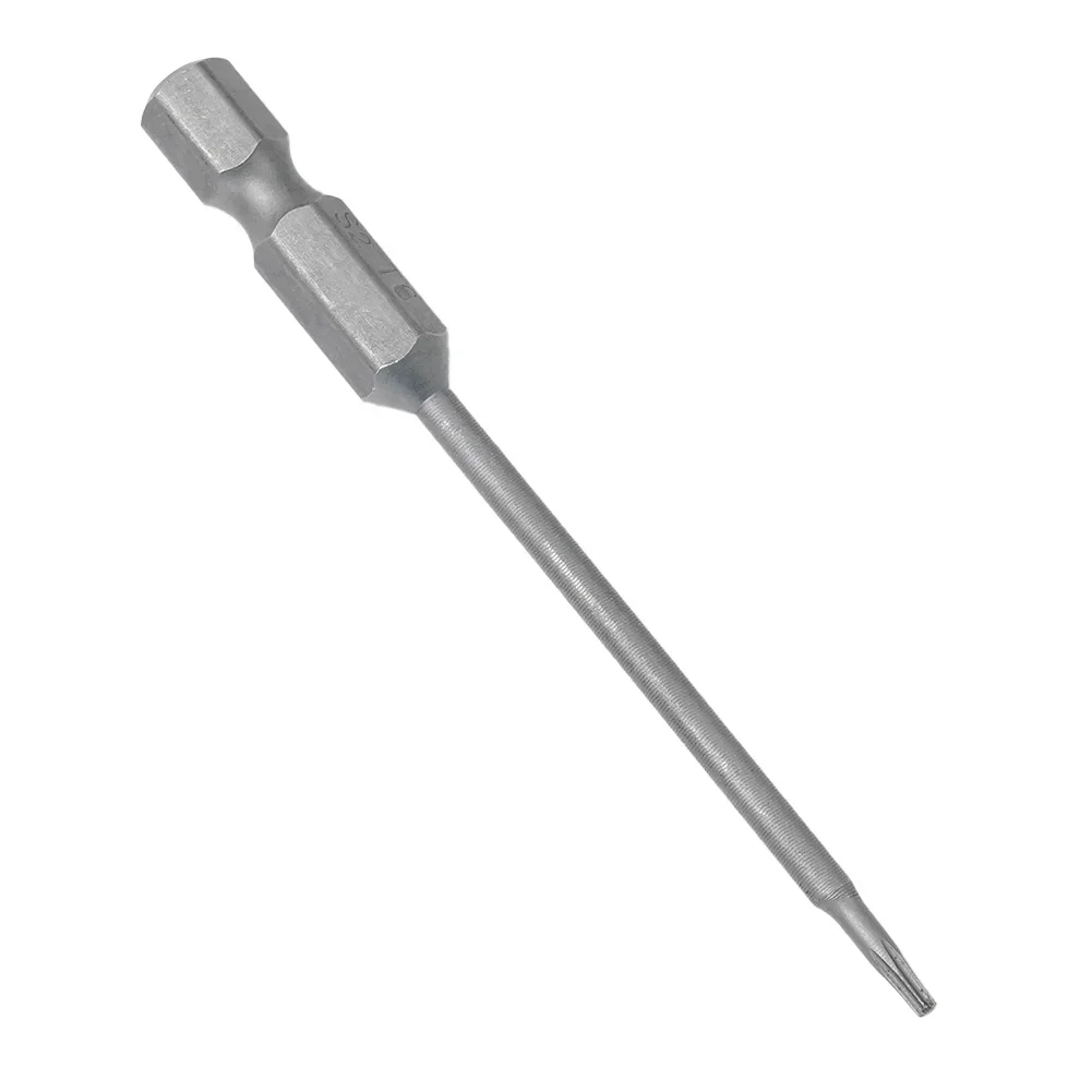 

Hand Tools Screwdriver Bit Magnetic Bit 75mm Accessories Alloy Steel T15 T20 T25 T30 T40 1/4 Inch Hex Shank