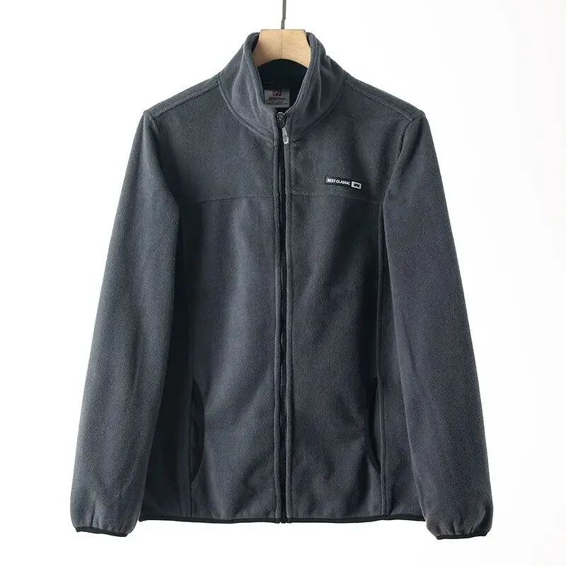 Fce اصطف Jaet للرجال عادية الوقوف طوق مفتوح سترة معطف ألياف البوليستر طويلة Sve ملابس خارجية دافئة ربيع الخريف ث... #5