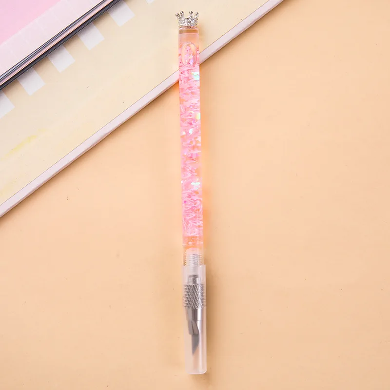 Ornamental Stone Pen Knife Express Unpacking Artifact Student Journal Knife Quicksand Art Knife Graver