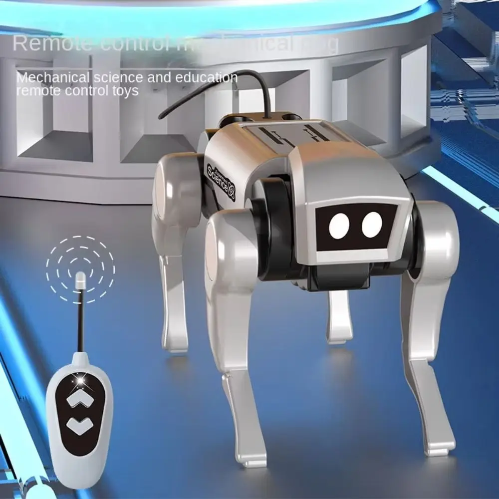 Sistema Solar mecánico eléctrico biónico para perros, Robot teledirigido con Control remoto, juguetes para Educación Temprana, Robot eléctrico para correr