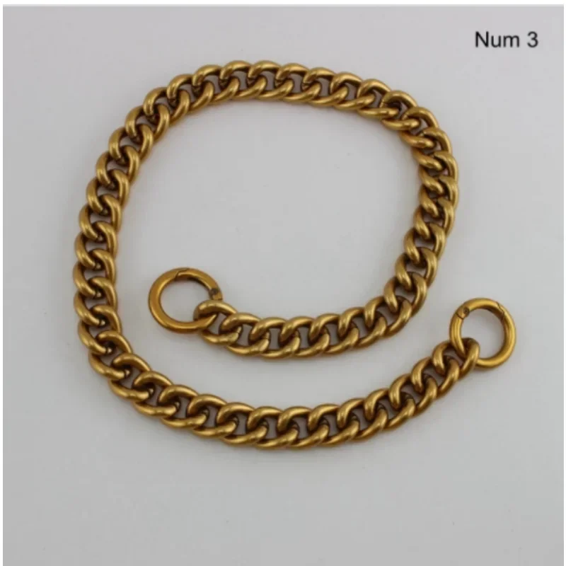 Silver Gold 60-130cm Metal Purse Chain Strap Handbag Handles DIY Purse Replacement for Shoulder Bag Straps Bag Chain Strap