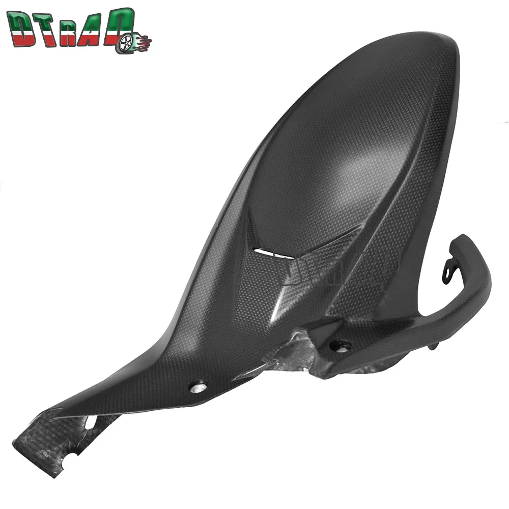 For DUCATI Multistrada V4 Pikes Peak / RS 2021 2022 2023 2024 Carbon Fiber Rear Hugger Mudguard Tail Fender Motorcycle Fairings