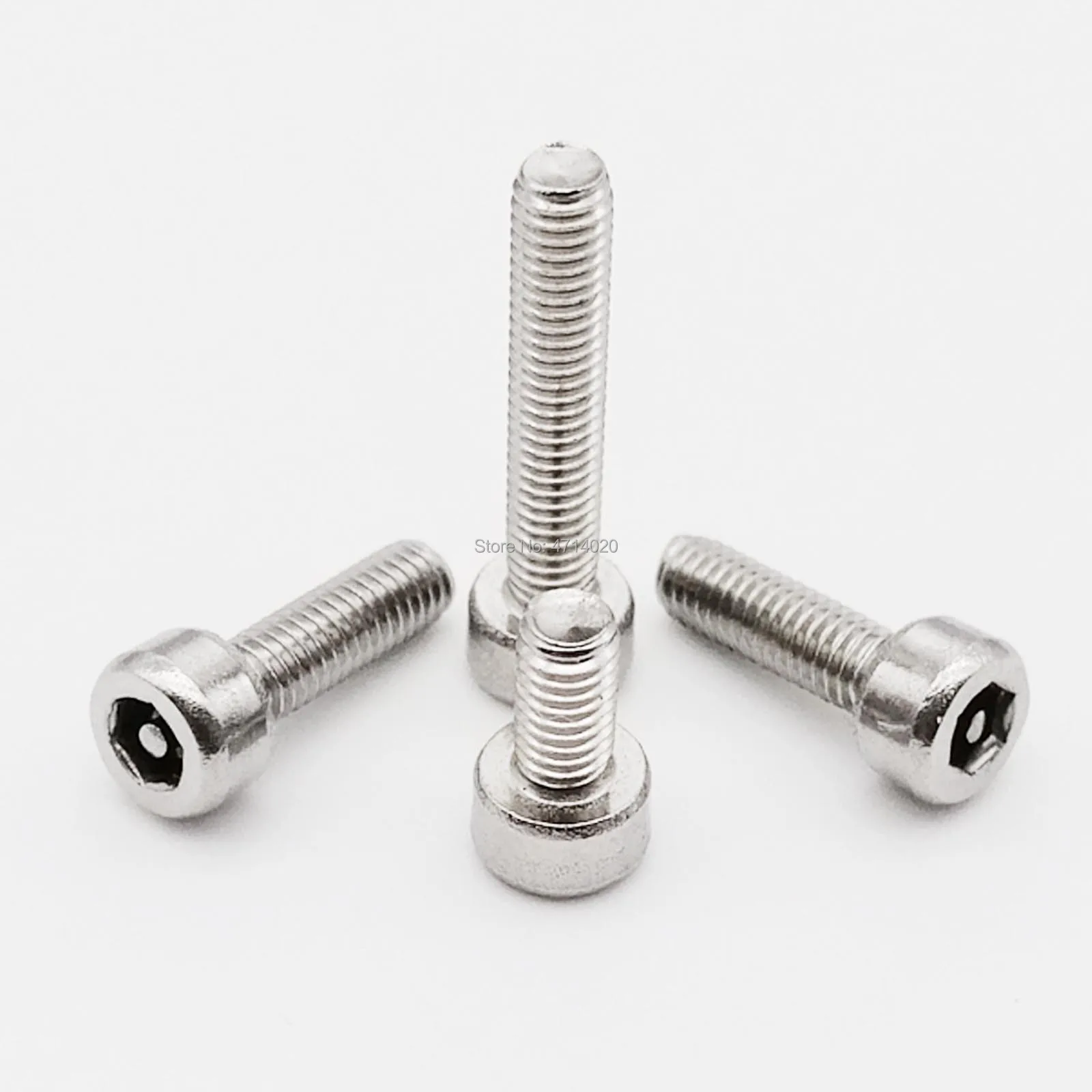 Weiyi 1/10/50 Stück x M2 M2.5 M3 bis M12 DIN7991 SUS316 A4 Edelstahl Innensechskant-Senkkopfschraube – Detail 5