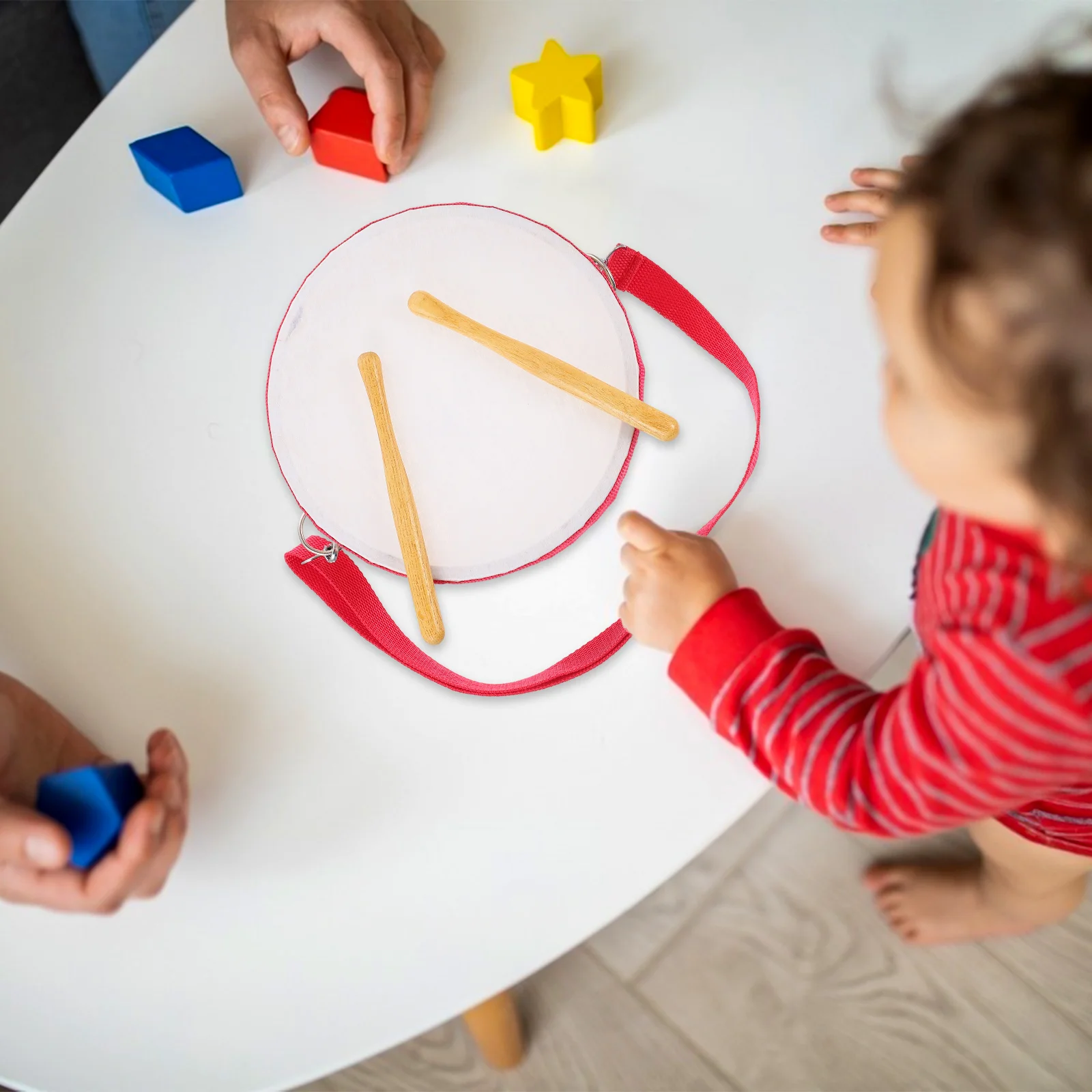 Brinquedos educativos para crianças, instrumentos musicais de snare, sala de aula precoce