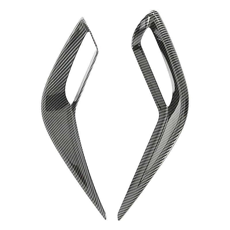 

for Toyota Corolla Cross 2020 2021 ABS Carbon Fiber Rear Fog Light Lamp Bezel Cover Trim Exterior