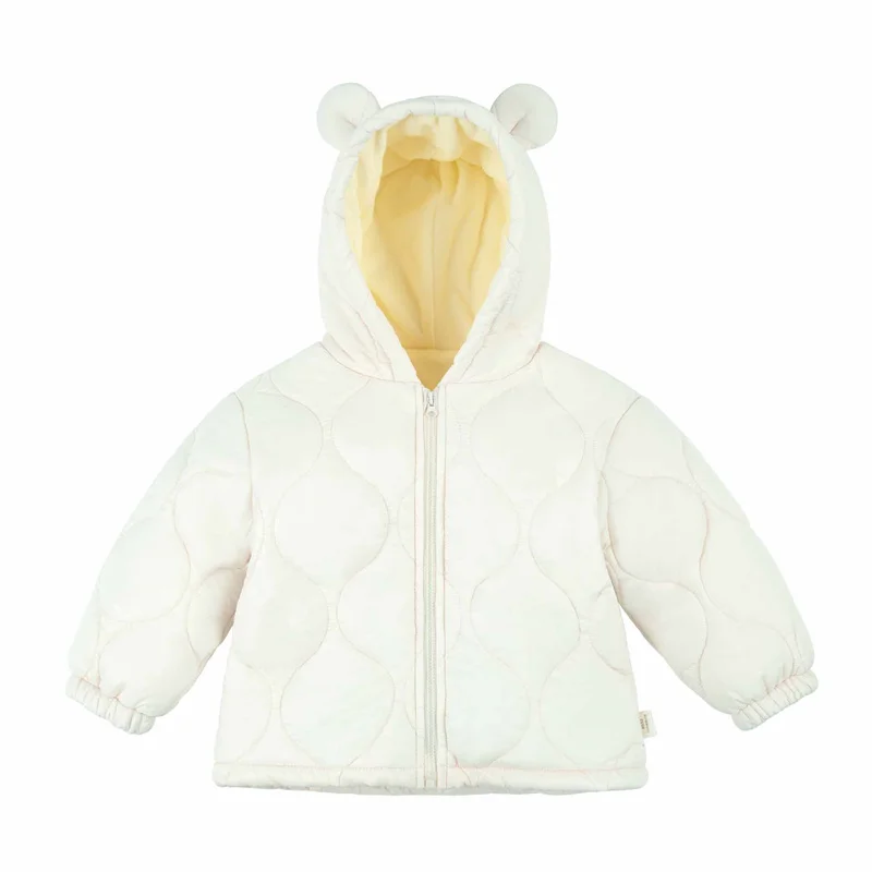 Jongens gewatteerde dikke katoenen kleding meisjes warme kapmantel baby winter bovenkleding nieuwe rits casual jas kinderen eenvoudige parka's