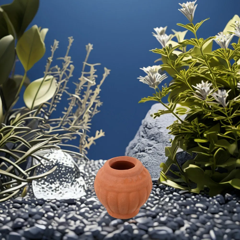 2pcs Mini Terracotta Pots Set – Rustic Clay Planters for Succulents, Desktop & Fairy Garden Decor