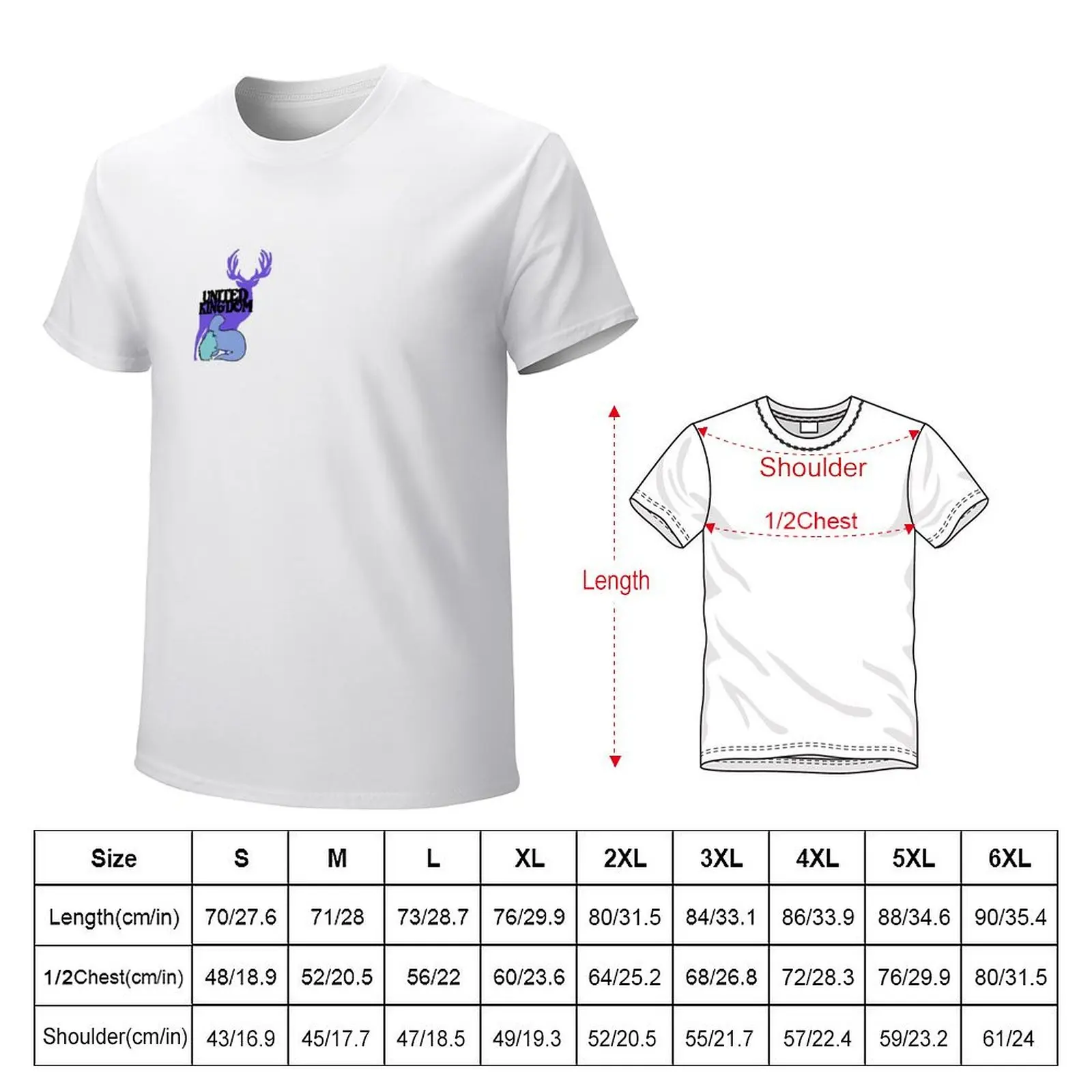 Animals of the United Kingdom T-shirt funnys kawaii clothes funny t shirts for men