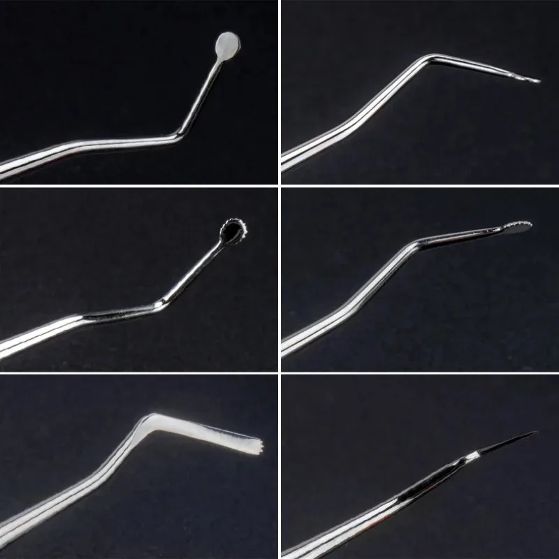 1PC Dental Retraction Cord Packer Thin Toothed Oral Periodontal Retraction Cord Placement Tool