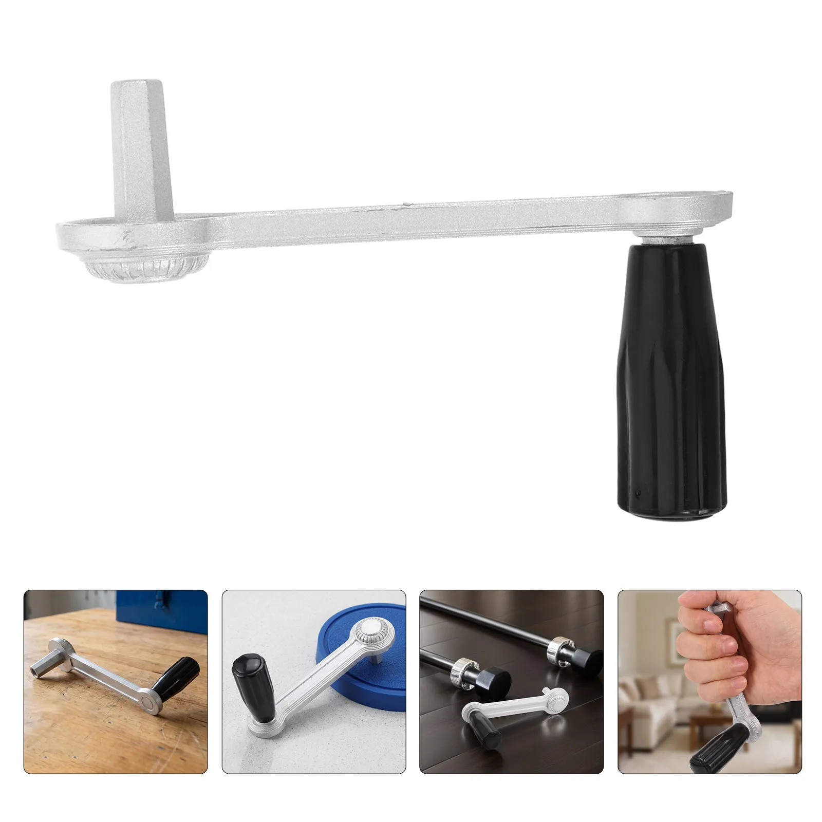2Pcs Roller Shade Crank Handle Hexagonal Antislip Design for Precise Light Control Replacement Roller Blind Window Hardware