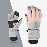 Multifunction Warm Winter Ski Gloves Windproof Waterproof Velvet Gloves Thicken Thermal Driving Gloves Ski