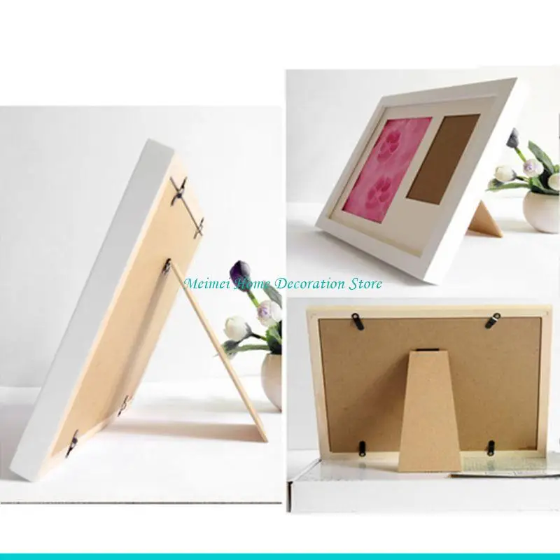 

H7BF Отпечатки лап домашних животных Рамка для фотографий на память Набор для печати лап собак или кошек для впечатления