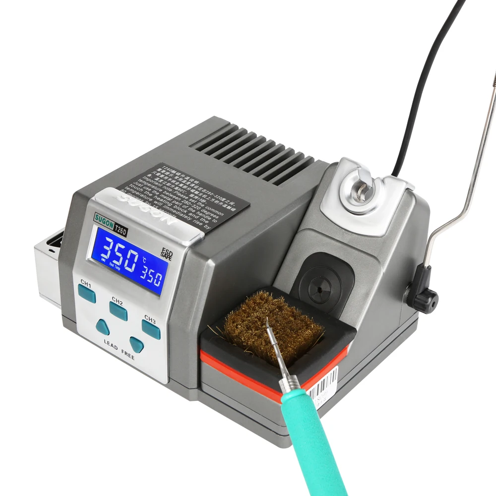 SUGON T26D Soldering Station 210 Soldering Handle  2S Rapid Welding Rework Station For PCB IC Chip Soldering Repair Tools