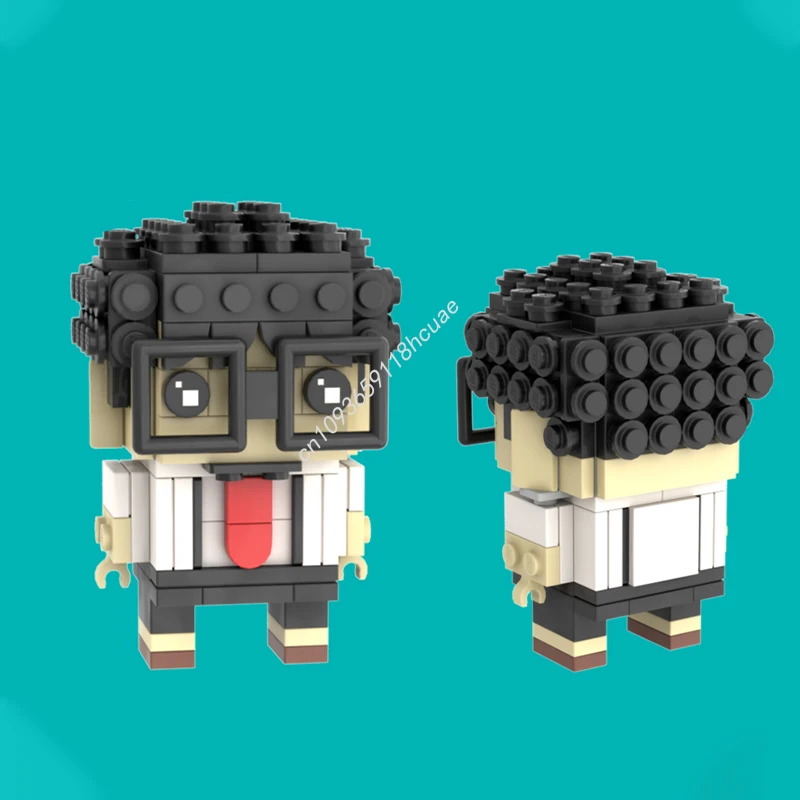 

173pcs MOC Franky Franklin S x F Brickheadz Model Building blocks Assemble Brick creative Architecture Toys Christmas gifts