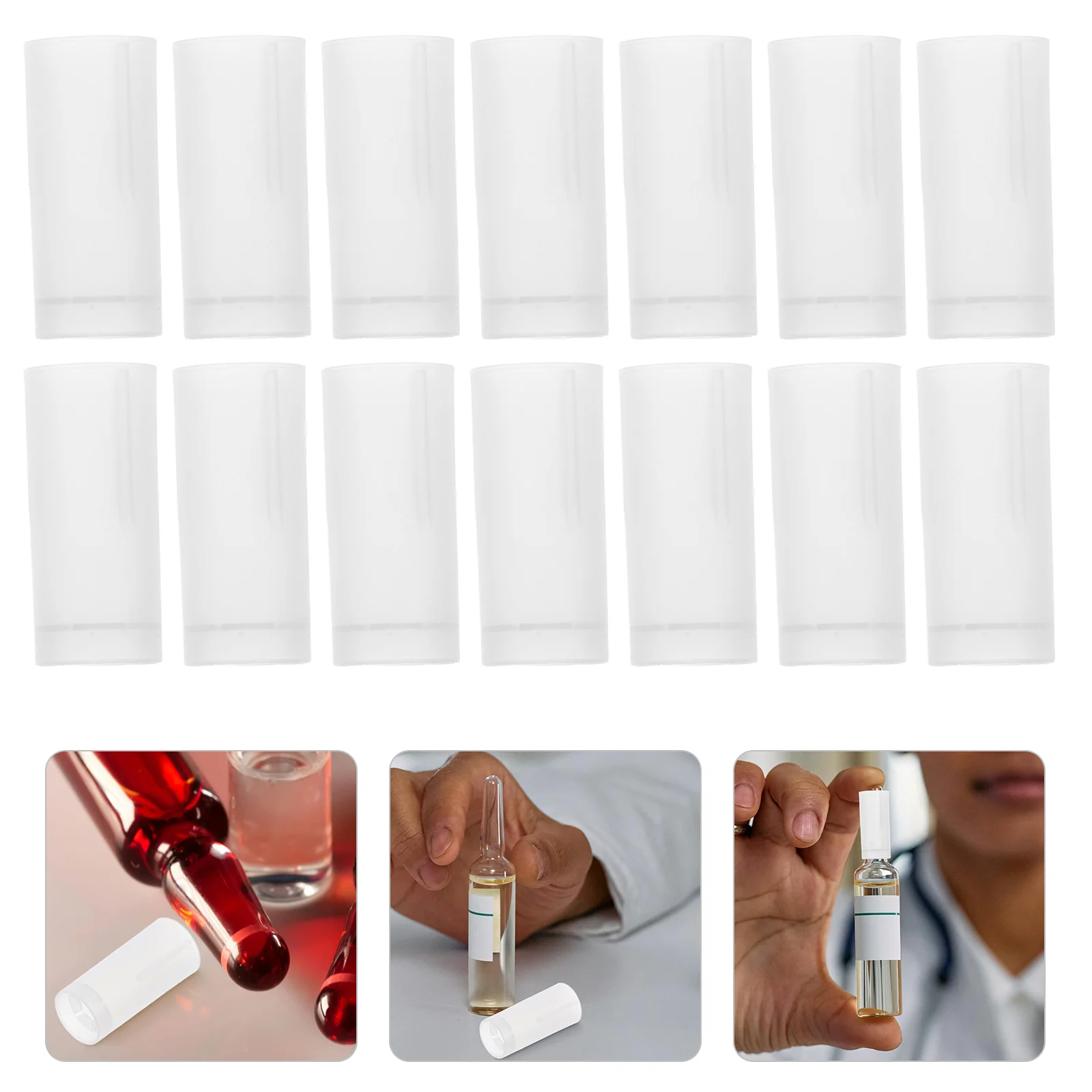 

50Pcs Mini Bottle Opener for Ampoule Plastic Ampoule Breaker with Ergonomic Design Smooth Surface Nurse Mini Bottle Opener