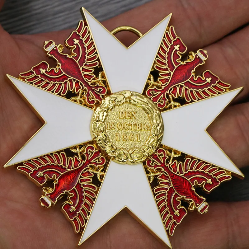 Krzyż wielki krzyż czerwony orzeł Medal zagraniczny emblemat radziecki pamiątkowy Medal