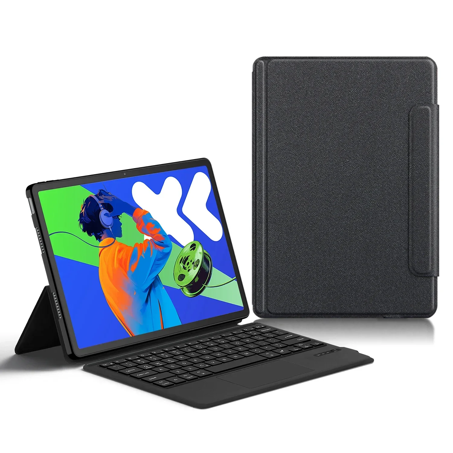 Keyboard Case For Lenovo Xiaoxin Pad Pro 12.7 inch 2025 XiaoXin Pad Pro 12.7" TB-375FC Spanish Russian Tablet Keyboard Cover