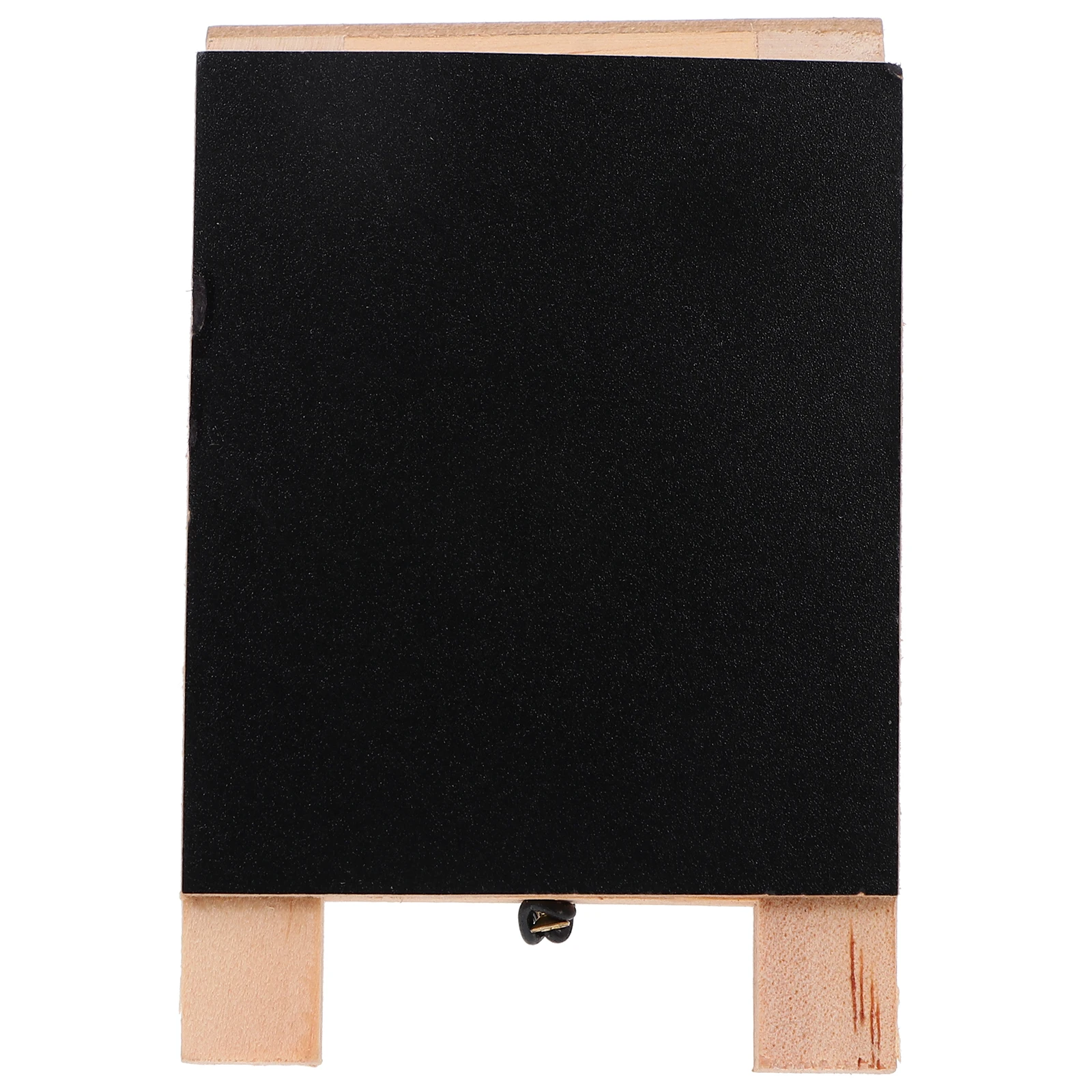 

Mini Double Sides Wood Chalkboards Vertical Graffiti Blackboard Tabletop Reusable Signage Home Party Wedding Decor Easel Base