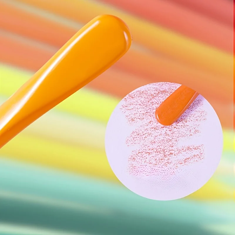24 Colors Gift Non Dirty Hand Washable Earlyeducation Tools Wax Pencil Marker Oil Painting Stick Colored Crayon
