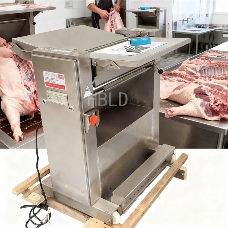 Fully Automatic Pork Processing Machinery Fresh Meat Peeling Machine