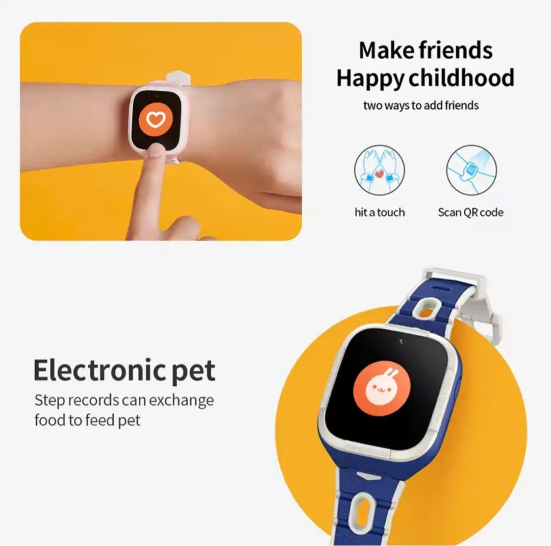 Mibro 4G Kids Smart Watch S5 HD Video Call GPS LBS Location SOS Emergency Call IP67 Waterproof Children Smart Watch For Kids - view 4