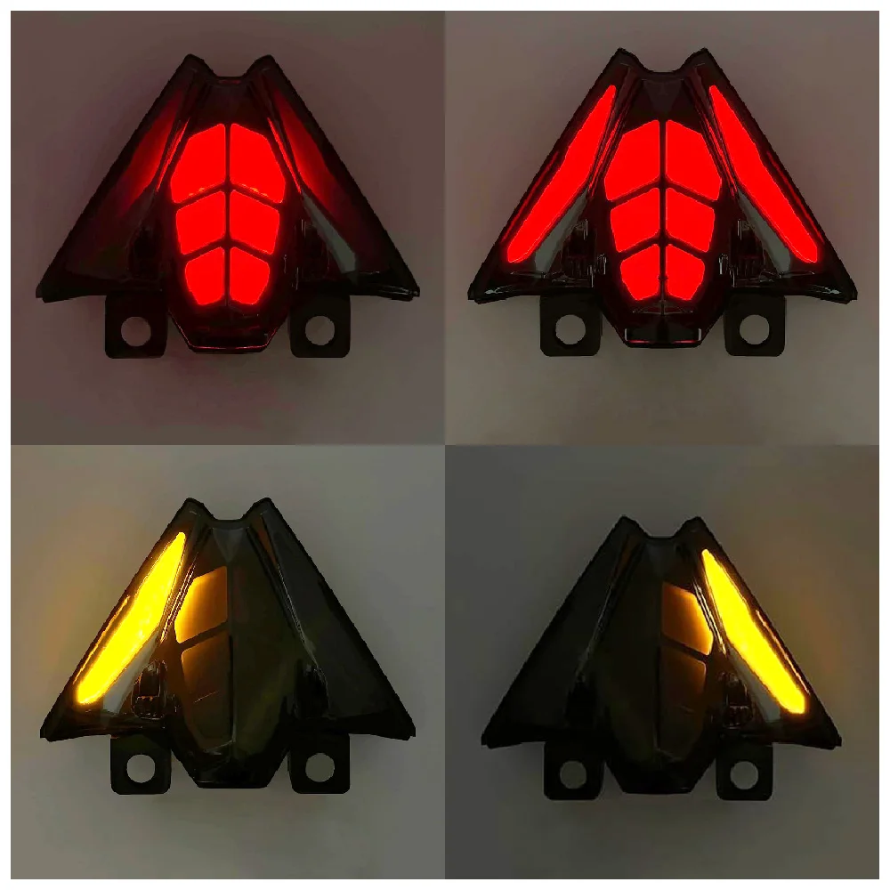Fits for Kawasaki Ninja 500 SE Z500 ABS 2024 2025 2026 Motorcycle Taillight Rear Brake & Turn Signal LED Integrated Tail Light view 6