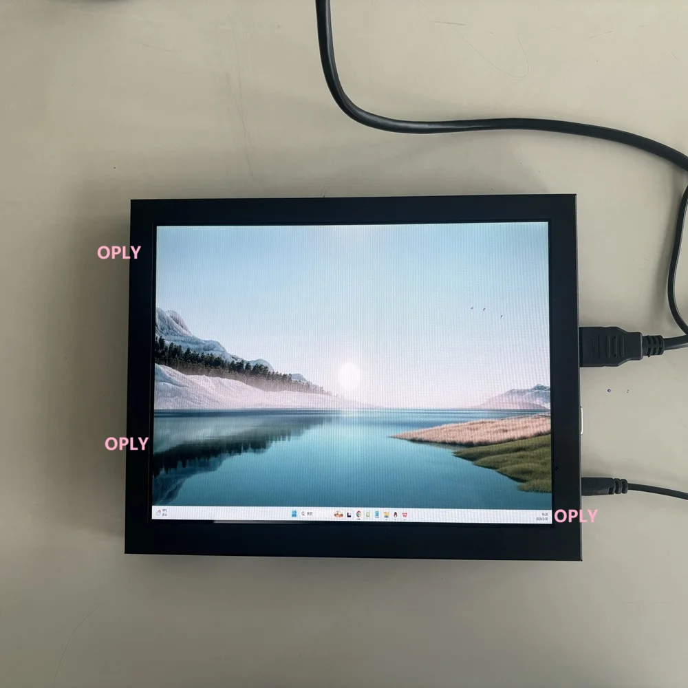 1024x768 9.7inch Portable Monitor High Definition Extend Display VGA HDMI-compatible LED Screen for Camera Respberry Pi IPS PS