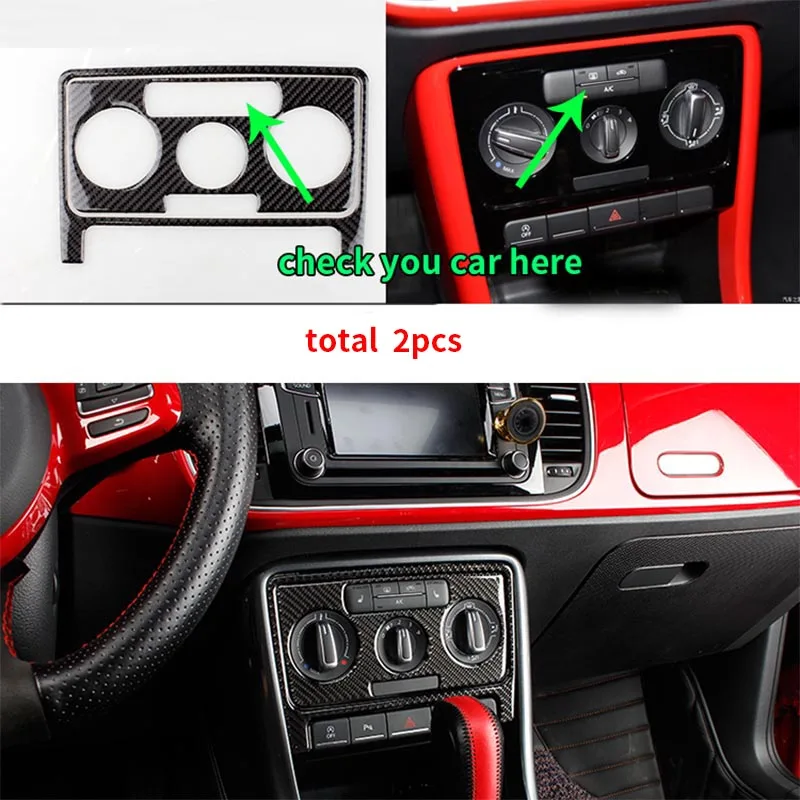

Накладки из настоящего карбона для интерьера Volkswagen Beetle 2013-2019