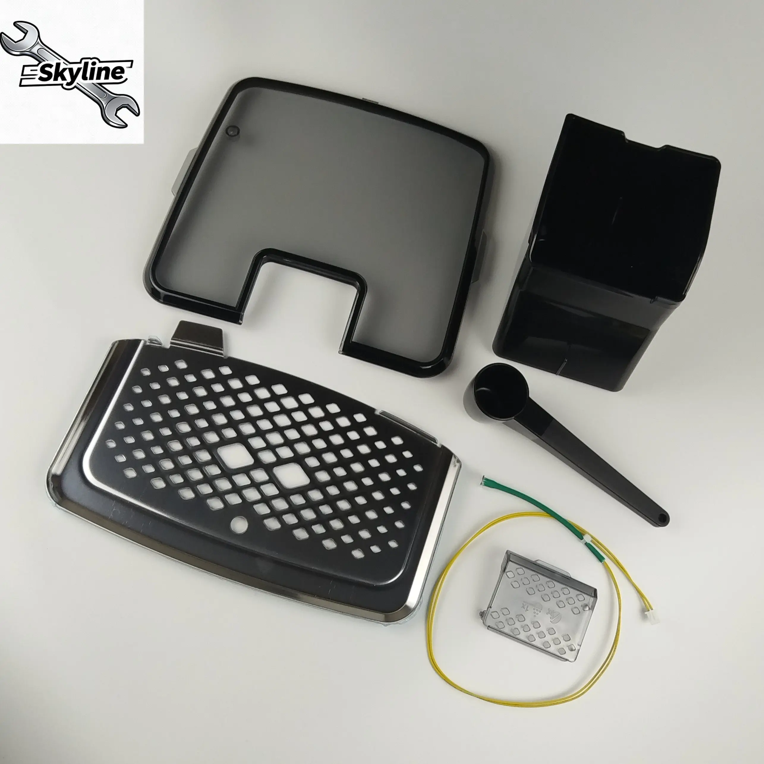 Adaptador para Máquina de Café EP2121 2136 3146 5144 1221: Caixa de Borra, Tampa de Grãos e Tampa de Pó (Acessórios)