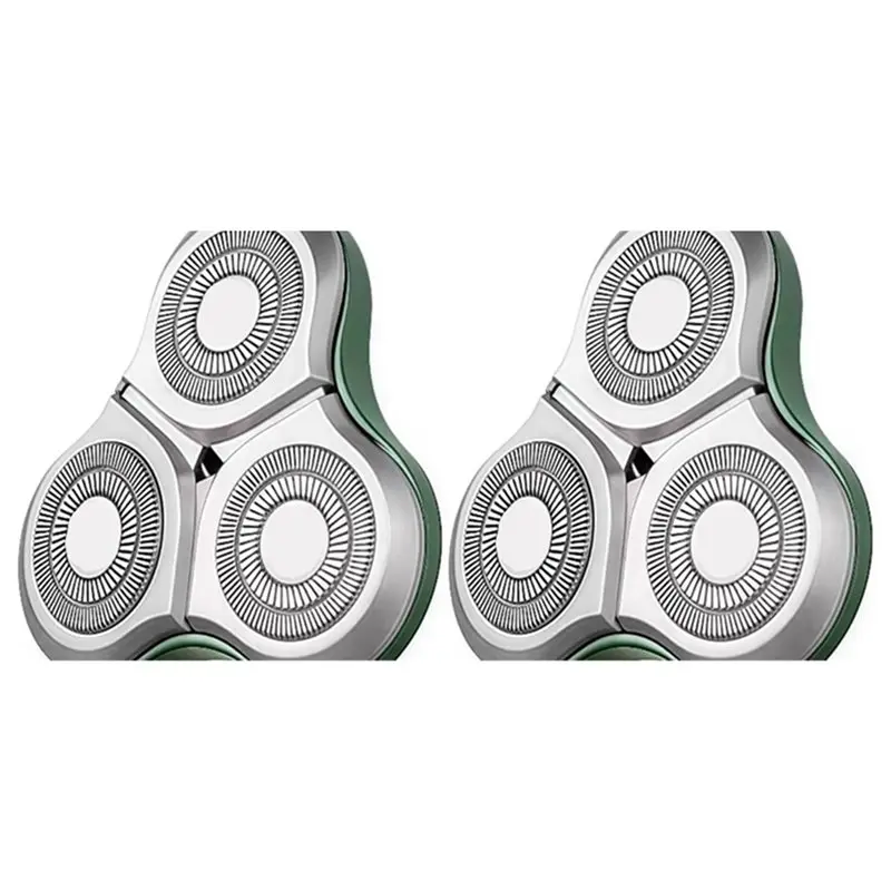 

【PLAISIR】2 сменные бритвенные головки для электробритвы SOOCAS S5: мягкие на ощупь, острые, долговечные лезвия