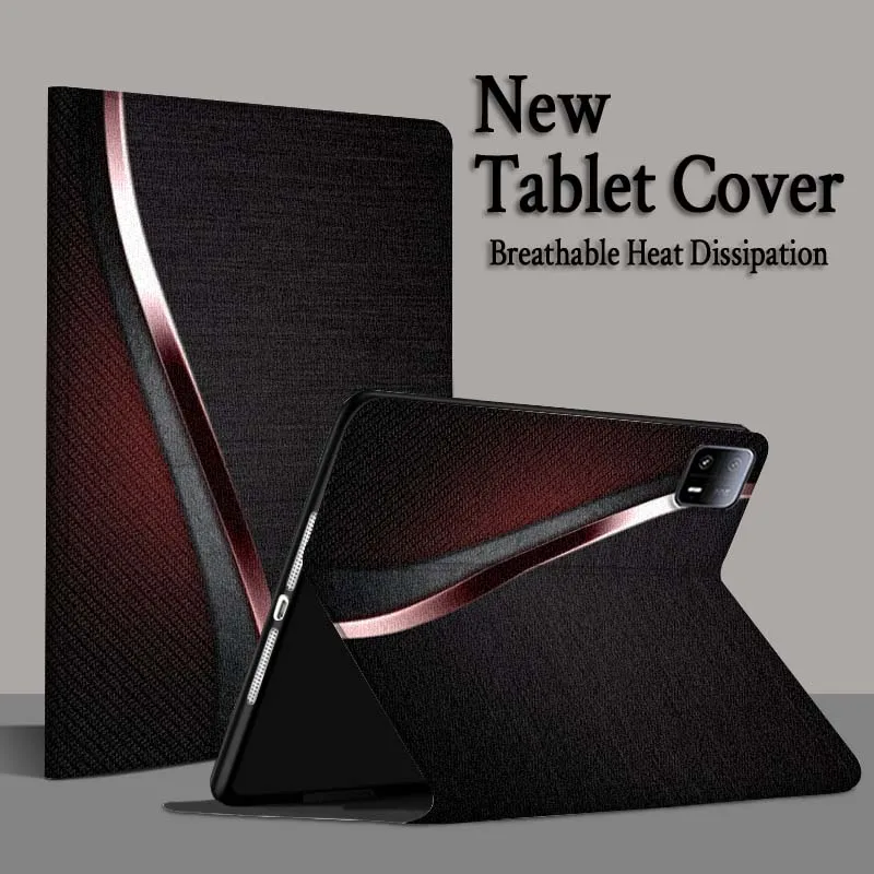 حافظة كمبيوتر لوحي فاخرة من ألياف الكربون لهاتف Xiaomi Redmi Mi Pad 4 5 6 6s 7 7s SE Pro 2 11 Plus Max 12.4 11 11.2 12.5 8.7 بوصة #5