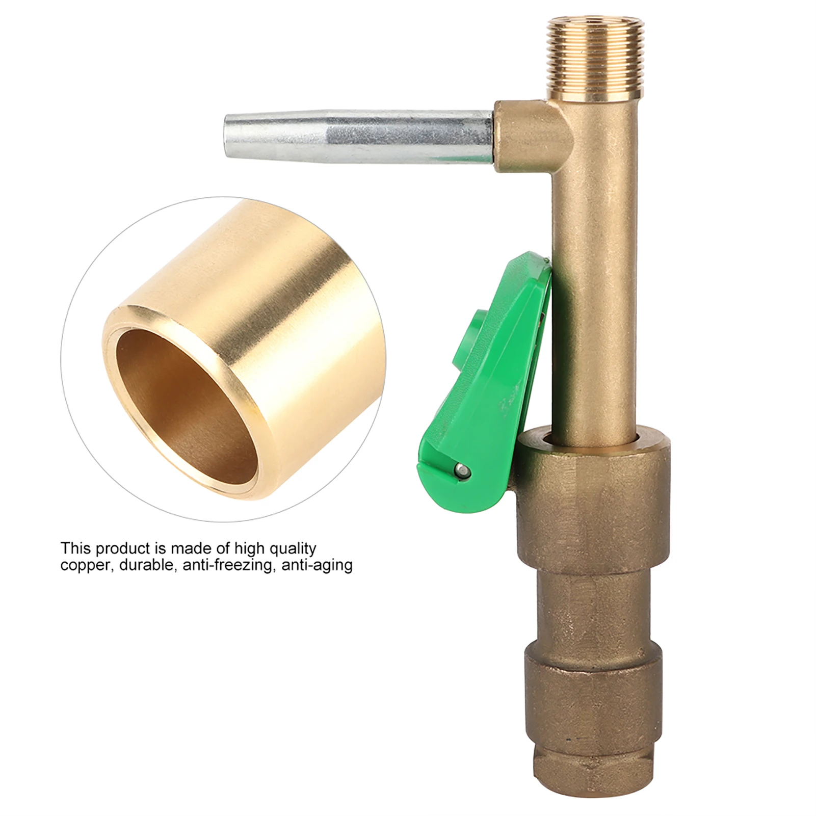 

Garden Irrigation Tool Quick Coupling Valve Key Female Thread G1''