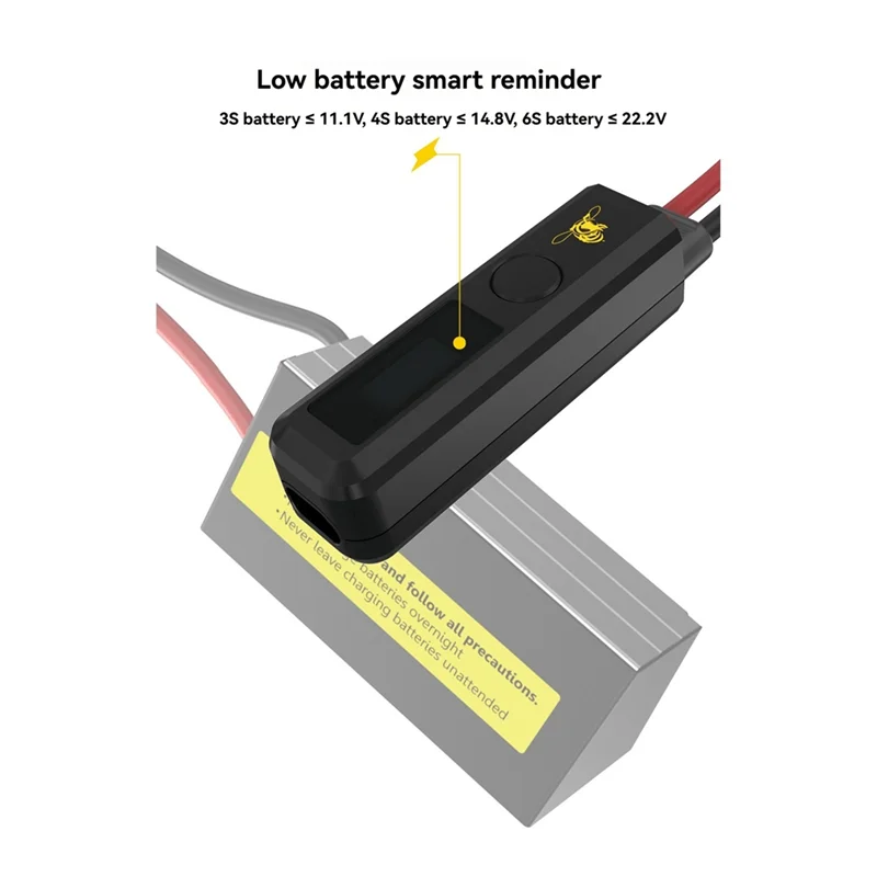 ABDE-For Speedybee Goggles BEC 20W Fast Charging Supports 3-6S For DJI G2 V2 Goggles FPV Drone Quadcopter