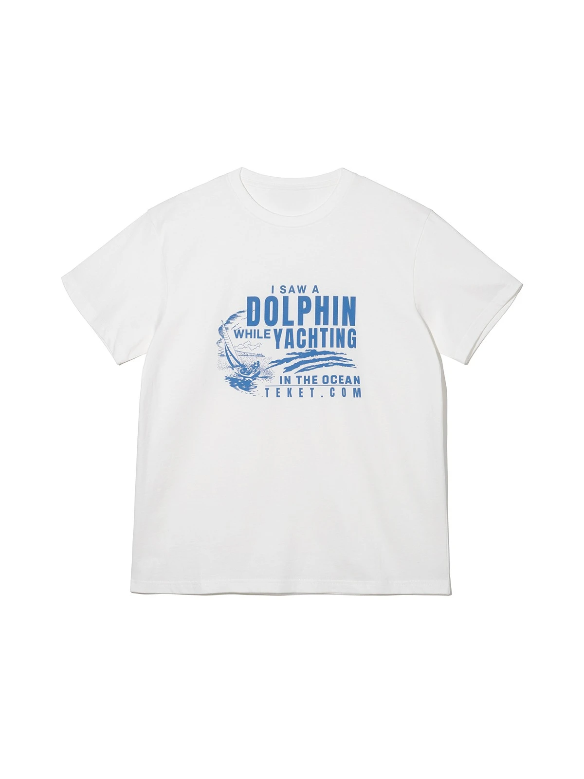 

Teket Plan14 Футболка Dolphin Friends с периферийным узором и принтом, летние роскошные брендовые хлопковые мужские и женские футболки с короткими рукавами