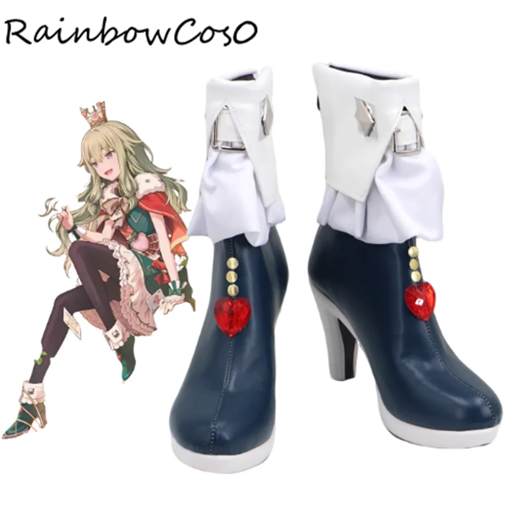 

Kusanagi Nene Cosplay Shoes Boots Game Anime Halloween Christmas RainbowCos0 W5526
