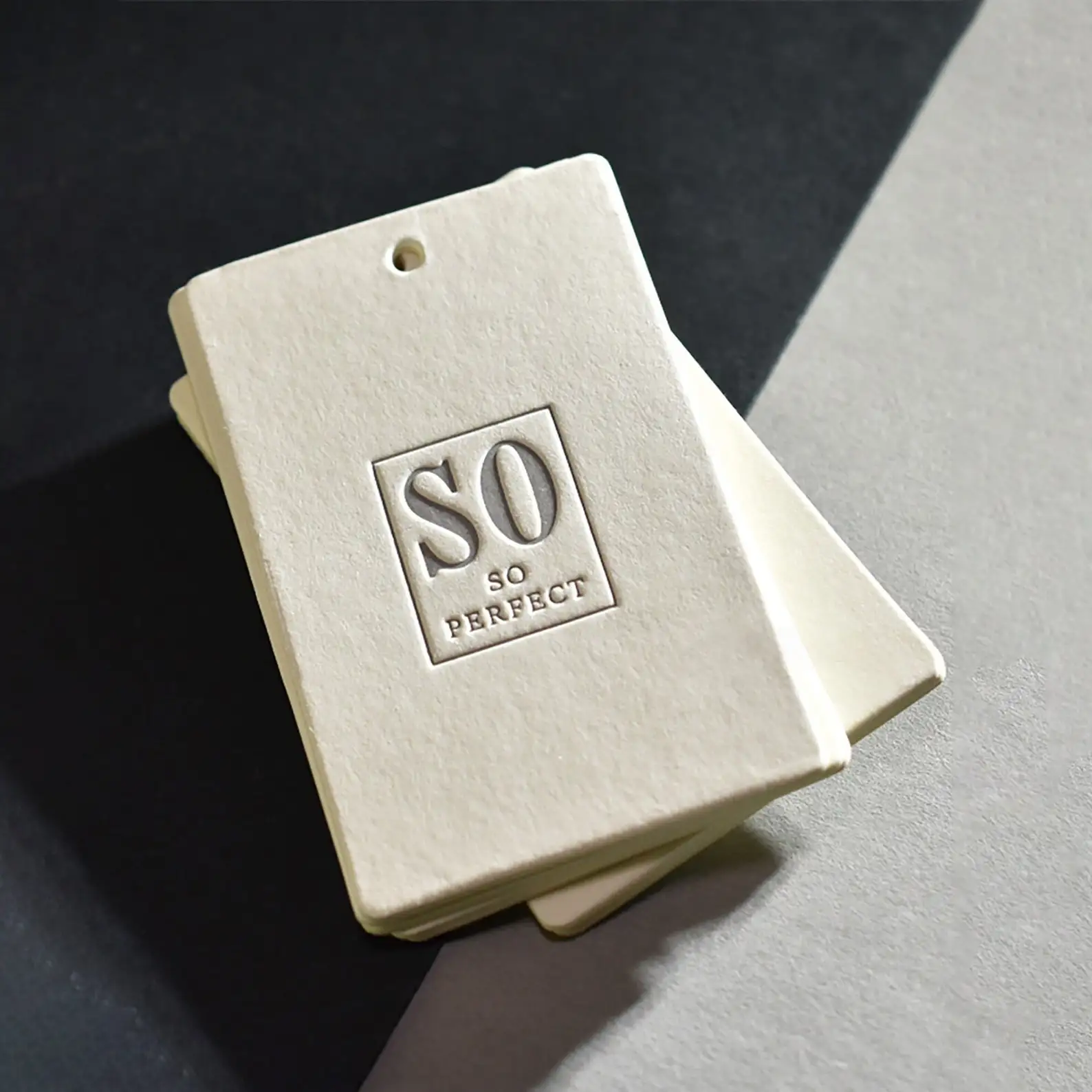 500 Embossed Hang Tags Custom Clothing Hang Tags, Product Packaging Tags, Swing Tags, Bag Tags, Jewelry Tags, Simple Labels, Pri
