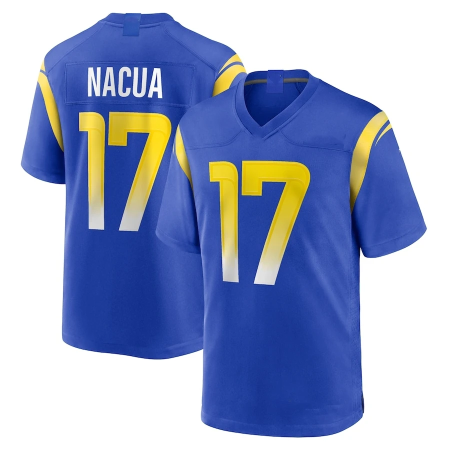 

Wholesale Stitched Los Angeles Football Jerseys Men Women Youth Nacua Kupp Stafford Football Shirts