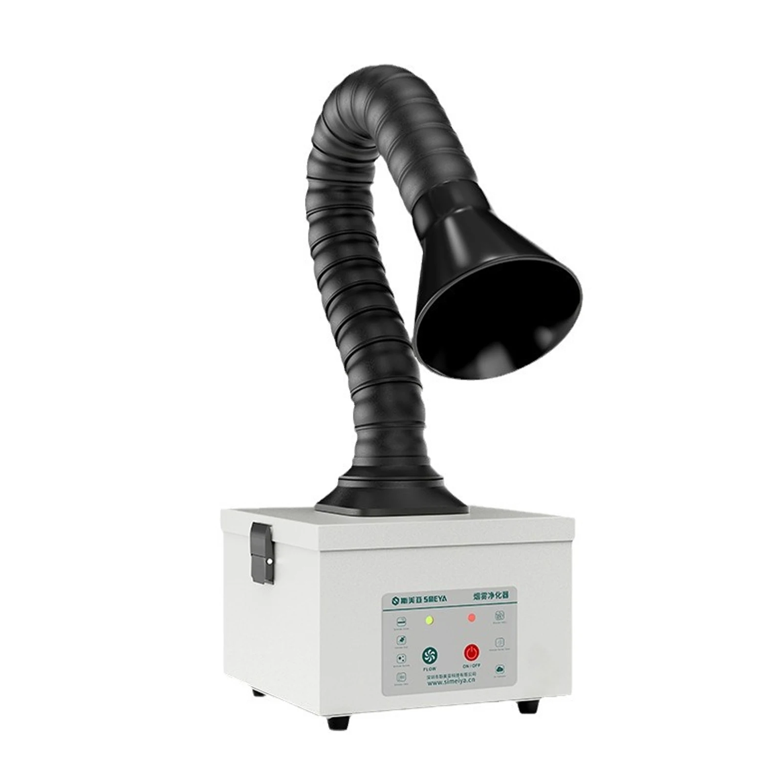 Extracteur de fumée de soudure Portable 45W, avec filtres à 3 étages, purificateur à forte aspiration pour la gravure, le soudage du bricolage