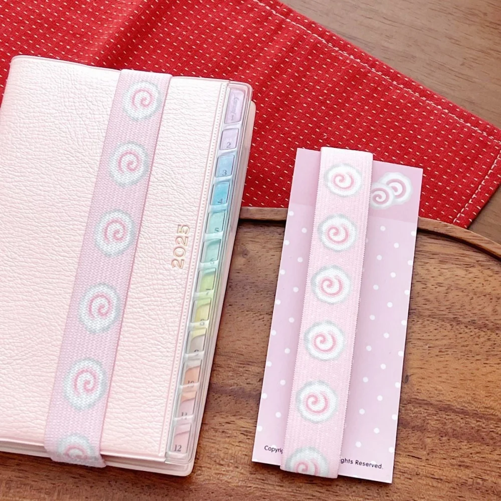 حزام مرن لـ A7 M5 دفتر مخطط لطيف ستار الديكور Kawaii الأشرطة لسكرابوكينغ INS نمط تخزين الملحقات
