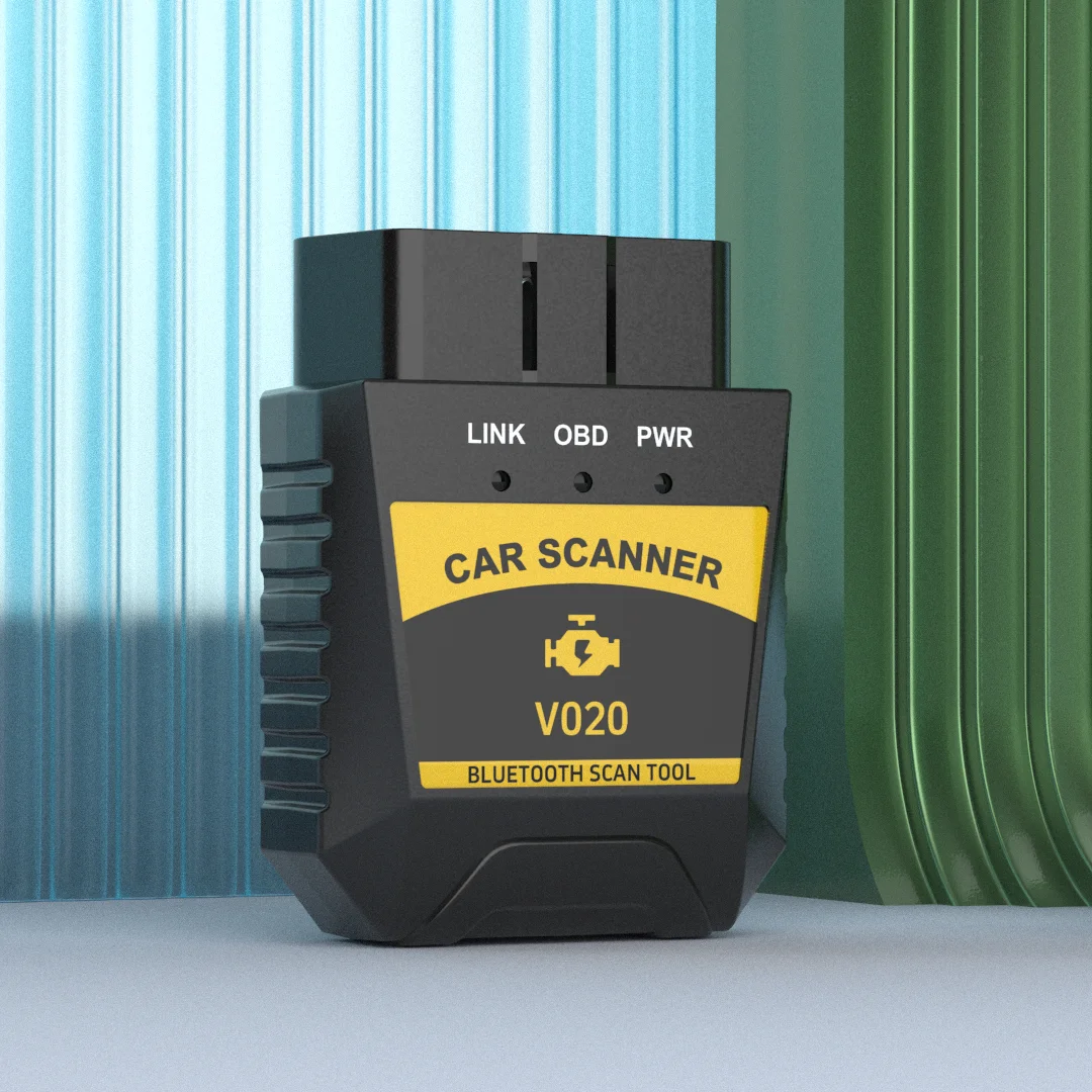 V020 Bluetooth 4.0 OBD2 Car fault Diagnostic Tool Code Reader For IOS Android PC OBD II Scanner read&clear the fault codes