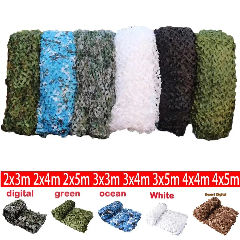 Camouflage Net Hunting Camouflage Net Car Sunshade Camouflage Net Garden Decoration Net Awning