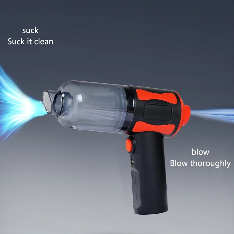 Xiaomi Car Vacuum Cleaner  High-power Suction & Blow Home & Car Use Portable Strong Suction Power Small Wireless Vacuum Cleaner