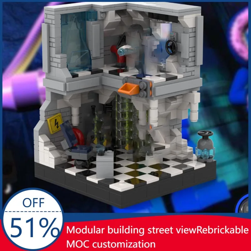new-621pcs-moc-famous-buildings-in-movies-mr-freeze-laboratory-model-custom-blocks-diy-creativity-assembly-educational-toy-gift